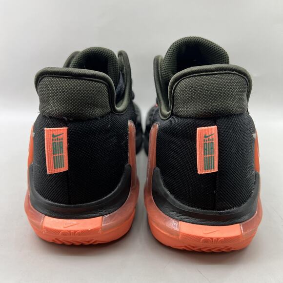 Nike LeBron Witness 6 Basketball Shoes Men Size 12 Black Orange Comfort Sneakers